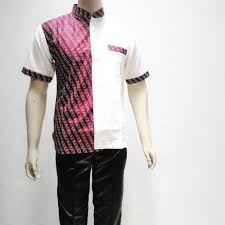 Model Batik Gaul Pria Terbaru Rc665 Toko Baju Batik Online Belanja Batik Online Batik Pria Model