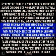The Badge Police Wife Quotes Police Officer Wife Police Wife Life