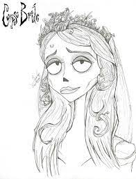 Corpse bride movie emily corpse bride pretty movie victorian village tim burton films two brides helena bonham aesthetic movies wedding rehearsal. The Corpse Bride By Riku Gurl On Deviantart Sketches Corpse Bride Coloring Books