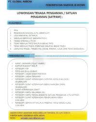 Ada perusahaan yang sedang membuka kesempatan lowongan kerja bank, satpam, customer service representative, program associate, agent dan banyak lagi melalui keterangan lengkap lowongan kerja satpam perumahan di pt serip amadora indonesia: Krian Kediri Banyuwangi Bursa Kerja Khusus Bkk Facebook