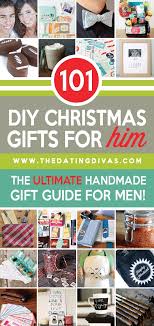 101 diy gifts for him the