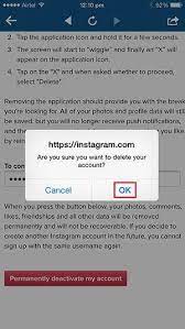 Here's how to do it on an iphone. How To Delete An Instagram Account On Iphone Easeus