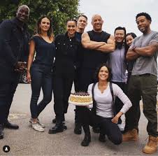 Fast & furious 9, known by its official title f9, is the ninth movie of the fast & furious series and the tenth overall, including hobbs & shaw. The Gang S Back Fast Furious 9 Cast Photo With John Cena Blackfilm Com Black Movies Television And Theatre News