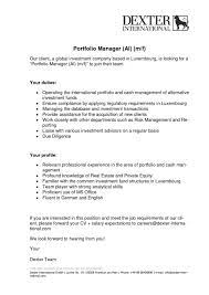 Penwood is an entrepreneurial real estate investment advisory group focused on the institutional investor market. Portfolio Manager Job Description Free Online Document