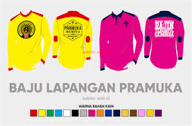 Dengan tampilan baju pramuka yang semakin modern dan modis ini, membuat kamu akan terlihat sribu desain seragam kantor baju kaos desain kemeja kerja. Kumpulan Materi Pelajaran Dan Contoh Soal 6 Contoh Desain Baju Lapangan Pramuka Penegak