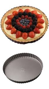 Wilton Nonstick Round Tart Quiche Pan 9 By 1 1 8 Inch Quiche Pan Tart Pan Tart