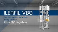 Semi-automatic valve sack bagging machine : ILERFIL VBG