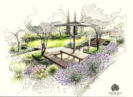 Terrace Garden Gardens Garden Design Landscape Design Gardening Tuinen Jardin Modern Gardens Forma Tradgardsritning Landskapsarkitektur Tradgardsdesign