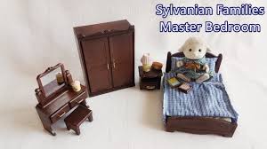 Calico critters bedroom and vanity set. Sylvanian Families Master Bedroom Unboxing Review Calico Critters Set Sets Haul Toy Dollohouse Youtube