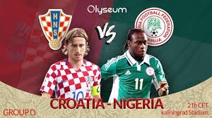 Nigeria world cup group stage, matchday 1 full match held at stadion kaliningrad (kaliningrad) on footballia. Pre Match Analysis Russia 2018 Croatia Vs Nigeria Steemit