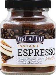 Espresso powder, while it's made with already brewed grounds, it still contains the same amount of caffeine as an espresso. Amazon Com Delallo Baking Powder Espresso 1 94 Oz Grocery Gourmet Food