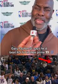 What's the score of this matchup? 🤔 #nba #celebrityallstargame  #kevindurant #garypayton