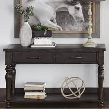 Charlton Home Tower Console Table Birch Lane Farmhouse Console Table Console Table Decor