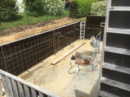 Piscine Beton Banche Mt R Maconnerie Traditionnelle Et Renovation