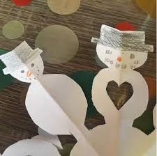 Wunderschone Fensterdekoration Schneemann Schneeflocken Weihnachtsdeko Kinder Basteln Schneemann Basteln Aus Papier Basteln Mit Kindern Winter