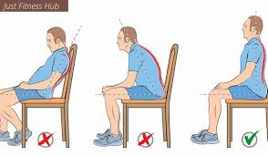 Individuals adopting poor postures during prolonged sitting the link between illness and sitting first emerged in the 1950s, when researchers found london bus drivers were twice as likely to have heart. Correct Sitting Position For Good Posture Back Health Just Fitness