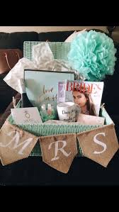 Engagement Gift Basket For The Bride To Be Engagement Party Gifts Bachelorette Gifts Engagement Gifts