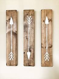 Set Of 3 Wooden Arrows Rustic Decor For Wall Farmhouse Arrow Decor Rustic Wall Hanging Nursery Decor Wooden Arrow For Gallery Wall Arrow Decor Rustic Wall Hangings Rustic Nursery Decor