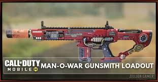 Cod Mobile Best Man O War Gunsmith Loadout Attachments Zilliongamer