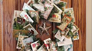 Check spelling or type a new query. How To Display Christmas Cards Christmas Card Wreath Christmas Decorating Youtube