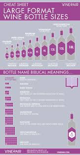 Large Format Wine Bottle Names Size Guide Infographic