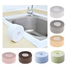 In reality, most people simply have never learned the correct way to apply caulk, and more often than not, the job ends up being a mess. 3 2mx3 8cm Bathroom Shower Sink Bath Sealing Strip Tape Caulk Strip Self Adhesive Waterproof Wall Sticker For Bathroom Kitchen Buy At The Price Of 2 22 In Aliexpress Com Imall Com