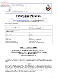 COMUNE ROCCADASPIDE