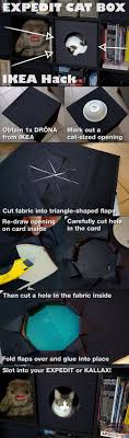 Cat Hide Away For Ikea Expedit Kallax Cat Cave Ikea Cat Kallax