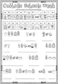 Catholic Schools Week Worksheets And Activities Catholic Schools Week School Week Catholic Schools Week Activities