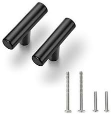 Amazon 16 99 25 Pack 2 Inch Cabinet Pulls Matte Black Stainless Steel Kitchen Cupboa Black Stainless Steel Kitchen Cupboard Handles Kitchen Cupboard Handles