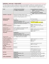 Dynamic 3 digital student s book : Chapter 1 Ante Todo Study Guide