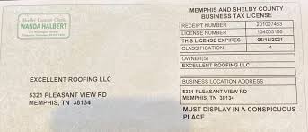 License And Insurance Excellent Roofing