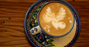 Lovely Reindeer Latte Coffee Latte Art Latte Art
