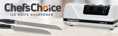 This should be a subjective choice since each person's needs will be a little different depending on their knives. Amazon Com Chef Schoice Hone Edgeselect Professional Electric Knife Sharpener For 20 Degree Edges Diamond Abrasives Precision Guides For Straight And Serrated Knives Made In Usa 3 Stage White Electric Knife Sharpener Home Kitchen