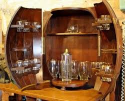 Vintage Whiskey Barrel Bar Whiskey Barrel Bar Barrel Furniture Barrel Bar