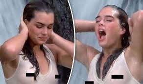 You are about to enter a website that contains explicit material (pornography). Brooke Shields Flashes Nipples In Raunchy Shower Scene From 1983 Movie Sahara Celebrity News Showbiz Tv Express Co Uk