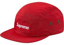 Supreme bleached lace hoodie brown/black. Supreme Camp Cap Washed Nylon Red Fall Winter 2017 Collection