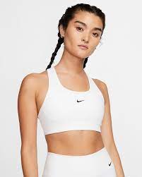Fitness and athletics for women gained a lot of popularity in the 1970s. Nike Dri Fit Swoosh Women S Medium Support 1 Piece Pad Sports Bra Nike Lu
