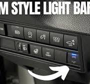 Installing A Toyota Tundra OEM Style LED Light Bar Switch