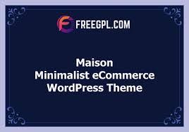 Only the best minimalist wordpress themes that you can currently find on the market our free wordpress themes are downloaded over 5 million times. Maison V1 25 Minimalist Ecommerce Wordpress Theme Free Download Freegpl