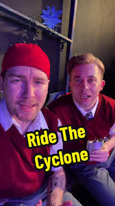 Its a sold out Saturday here at Ride The Cyclone! Maybe Noel shouldn’t have  been left alone with the flask 🍸🎢🔮 Ride The Cyclone at Majestic  Repertory Theatre runs until June 8th! Grab your tickets at ...