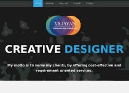 Http Www Vsjayan Com Freelance Website Designing Is My Excitement Job And Hobby I Plan Customized Freelancer Website Freelance Web Design Website Design