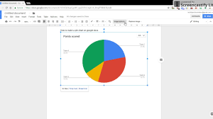 How To Make A Pie Chart On Google Docs Youtube