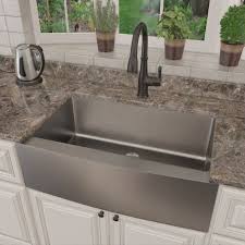 Whether renovating a quaint cottage in the country side or just remodeling a master bath the ashfield collection is guaranteed to be the perfect complement to. Miseno Mss3320f Mk621 Orb Oil Rubbed Bronze Faucet 32 7 8 Farmhouse Single Bowl Stainless Steel 16 Gauge Kitchen Sink With Pull Out Spray Kitchen Faucet Faucet Com