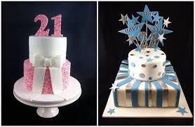 21st birthday cake for girls with love shaped candles. Super Cool 21st Birthday Cakes Ideas For Boys And Girls
