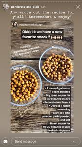 Pin By Mckayla Johnson On Healthy Can Be Delicous Flavored Olive Oil Oven Roasted Chickpeas Favorite Snack