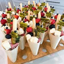The Rustic Board Llc On Instagram Charcuterie Cones Picnic Foods Charcuterie Recipes Party Food Appetizers