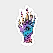 The age requirement at hand of glory tattoo is the standard 18 and older with a photo id. Hand Of Glory Tattoo Aufkleber Teepublic De