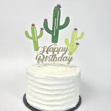 Cake Topper Cactus Theme W Happy Birthday Or Name By Anitapapercut Happy Birthday Cakes Happy Birthday Cake Topper Birthday Cake Toppers
