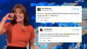 She is a native of sheffield. Bbc Weather Presenter Goes Into Hysterical Laughing Fit Live On Air